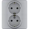 Розетка двойная с/з Legrand Inspiria 673752 673752 - 1