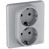 Розетка двойная с/з Legrand Inspiria 673752 673752 - 2