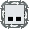Розетка компьютерная двойная RJ45 Legrand Inspiria 673840 673840 - 1