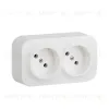 Розеточный блок двойной б/з Legrand Quteo 782231 782231 - 2