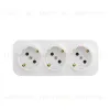 Розеточный блок двойной с/з со шторками Legrand Quteo 782238 782238 - 1