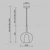 Подвесной светильник Maytoni Duality MOD271PL-01W2 MOD271PL-01W2 - 6