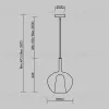 Подвесной светильник Maytoni Duality MOD271PL-01W3 MOD271PL-01W3 - 7