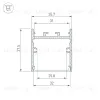 Алюминиевый профиль Arlight SL-LINE-3638-LW-3000 WHITE 043975(1) 043975(1) - 2