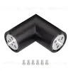 Соединитель профиля Arlight ROUND-D36-360-90 BLACK 050543 050543 - 1