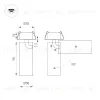 Встраиваемый спот Arlight SP-GABI-BUILT-FLAP-R50-9W Day4000 049929 049929 - 3