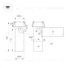 Встраиваемый спот Arlight SP-GABI-BUILT-FLAP-R60-12W Warm3000 052359 052359 - 3