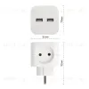 Разветвитель электрический Эра SP-2-USB-W Б0049531 Б0049531 - 5