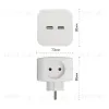 Разветвитель электрический Эра SP-4-USB-W Б0049532 Б0049532 - 5