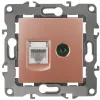 Розетка комбинированная RJ45+TV Эра 12-3110-14 Б0027449 Б0027449 - 1