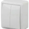Выключатель двойной Эра 11-1204-01 Б0020663 Б0020663 - 1