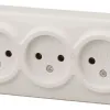 Розетка 3х2P Эра 11-2207-02 Б0020698 Б0020698 - 1
