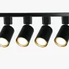 Трековый однофазный светильник (4 шт.) Эра TR70-SET4-GU10-BK Б0063956 Б0063956 - 2