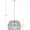 Подвесной светильник Arte Lamp Celesta A7057SP-1BK A7057SP-1BK - 4