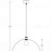 Подвесной светильник Arte Lamp Cappello A7056SP-1BK A7056SP-1BK - 4