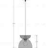 Подвесной светильник Arte Lamp Castello A7065SP-1BK A7065SP-1BK - 3