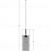 Подвесной светильник Arte Lamp Castello A7068SP-1BK A7068SP-1BK - 2
