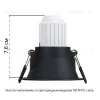 Встраиваемый светильник Arte Lamp Dash Mini A2764PL-1BK A2764PL-1BK - 3