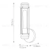 Бра Hinkley Masthead HK-MASTHEAD1-PCBK HK-MASTHEAD1-PCBK - 5