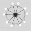 Подвесная люстра Eurosvet Ragno 90034/10 LED черный a069301 90034/10 LED черный - 4