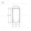 Алюминиевый профиль Arlight LINE-1019-2000 ANOD 053426 053426 - 3