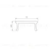 Экран Arlight COMFORT10-V-FANTOM-2000 OPAL 052559 052559 - 2