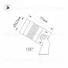 Прожектор Arlight ALT-RAY-R42-5W Warm3000 053628 053628 - 2