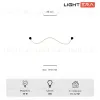 Настенный светильник Lightera Tura LE103W-158BB STAINLESS LE103W-158BB STAINLESS - 12