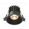 Встраиваемый светильник Maytoni Round DL058-7W2.7K-B DL058-7W2.7K-B - 1