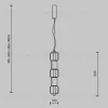 Подвесной светильник Maytoni Ritmo MOD381PL-L30CH3K MOD381PL-L30CH3K - 7