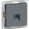 Розетка телефонная RJ11 Systeme Electric AtlasDesign Грифель ATN000781 ATN000781 - 2