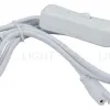 Сетевой шнур c выключателем Эра LLED-A-CABLE-1.5m-SW-W Б0025694 Б0025694 - 1