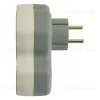 Разветвитель сетевой 2-местный с/з и USB+Type C Stekker ADP16-15-20 50071 50071 - 4