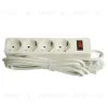 Сетевой фильтр 4-местный с/з Stekker Optima HM20-41-02 50089 50089 - 5