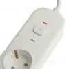 Сетевой фильтр 5-местный с/з и 2 USB-A+2 Type-C Stekker Nova HM21-51-02 50102 50102 - 3