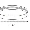 Декоративное кольцо Italline DE-315 gold DE-315 gold - 5