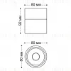 Накладной светильник Italline IT014-0201 white IT014-0201 white - 4