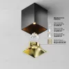 Накладной светильник Maytoni Alfa led C065CL-8W2.7K-SQ-B C065CL-8W2.7K-SQ-B - 3