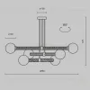 Потолочная люстра Maytoni Teatro MOD287PL-06BS MOD287PL-06BS - 4