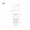 Грунтовый светильник Arlight ART-GROUND-R40-3W Warm3000 (SL, 36 deg, 24V) 048820 048820 - 3