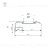 Профиль Arlight STAIR-W65-2000 ANOD 045666 045666 - 3