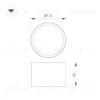 Накладной светильник Arlight SP-BISCOTTO-R120-12W Warm3300-MIX (BK, 80 deg, 230V) 055010 055010 - 3