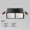 Встраиваемый светильник Maytoni Alfa LED DL043-02-10W4K-SQ-B-1 DL043-02-10W4K-SQ-B-1 - 5