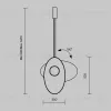 Подвесной светильник Maytoni Evolution MOD396PL-L10BL3K MOD396PL-L10BL3K - 7