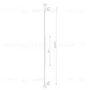 Подвесной светильник Nowodvorski Vertic Led Black 10857 10857 - 7