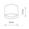 Накладной светильник Nowodvorski Bol White 10483 10483 - 5