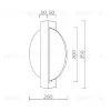 Настенный светильник LED4U L7366-2 BS L7366-2 BS - 5