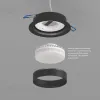 Встраиваемый светильник Denkirs Flat DK2090-BK DK2090-BK - 3