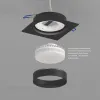 Встраиваемый светильник Denkirs Flat DK2091-BK DK2091-BK - 3