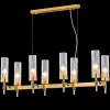 Подвесная люстра Illumico IL5177-8LLS-29 BRASS TUBO IL5177-8LLS-29 BRASS TUBO - 1